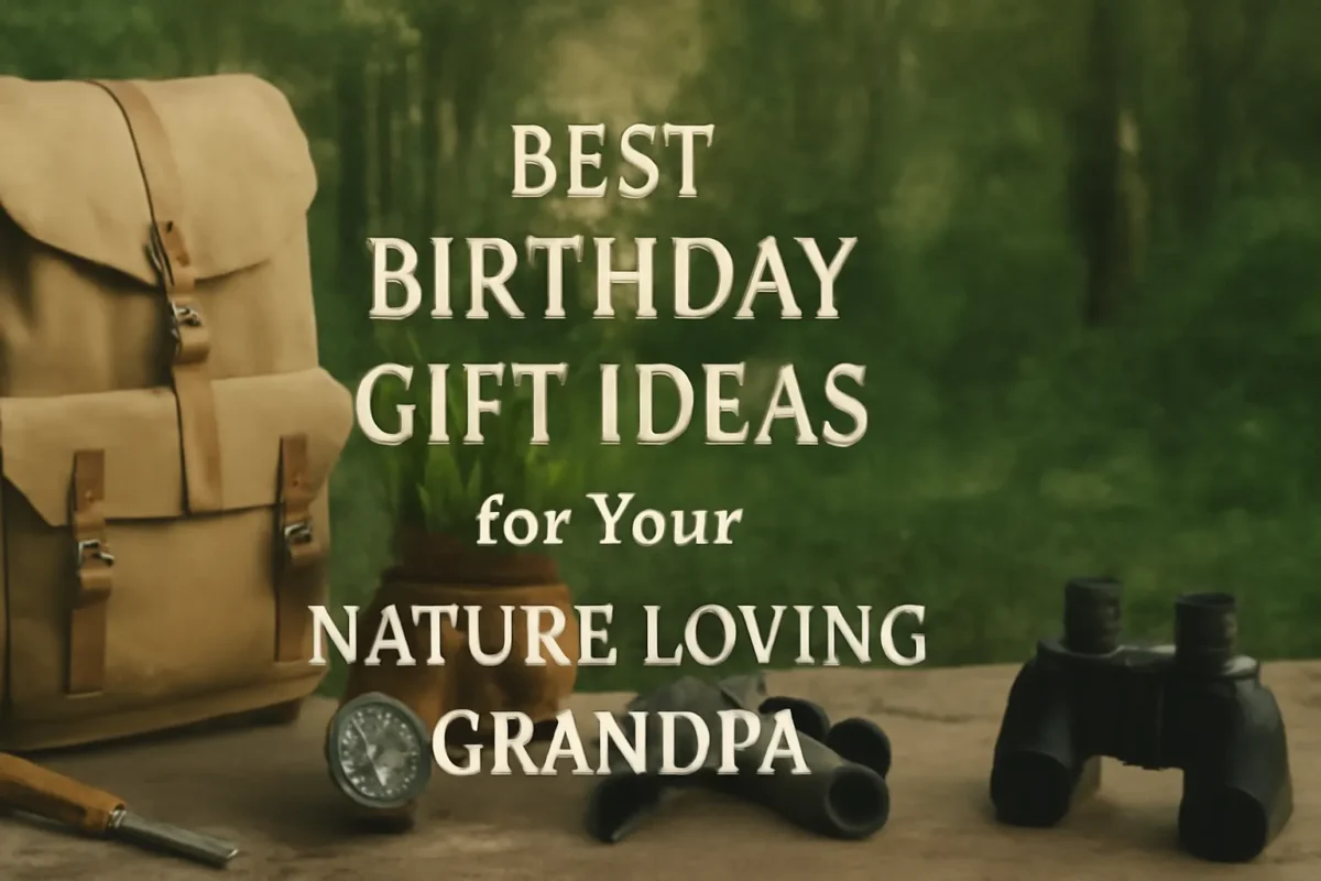 17 Best Birthday Gift Ideas for Your Nature Loving Grandpa : Unique and Thoughtful Gift Ideas to Celebrate His Love for the Outdoors