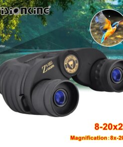 Visionking 8-20x25 Professional Binocular Long Range Telescope Zoom Guide Scope Hunting Bird Watching Spyglass Camping Equipment