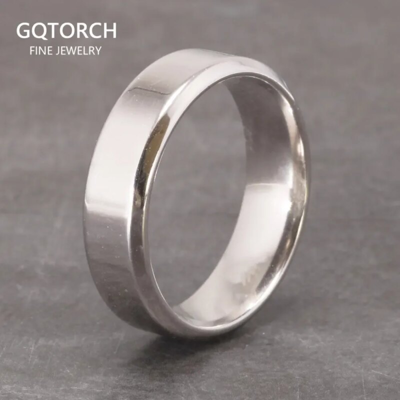 Best Jewelry Birthday Gifts for Son : Unique and Thoughtful Gift Ideas to Celebrate His Special Day 925 Sterling Silver 6mm Classic Polished Ring for Men and Women Free Name Engraved Inside Smooth Wedding Band Minimalism Jewelry