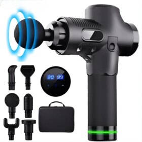 2025 New Arrival Mainland China Fodrk Body Massage & Relaxation Abs Fascia Gun Electric Painting Gun Vibrating Body Massager