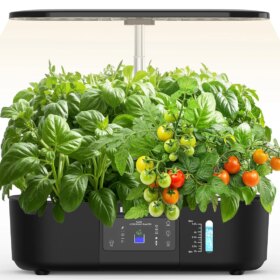 Indoor Hydroponics Herb Growing System Kit