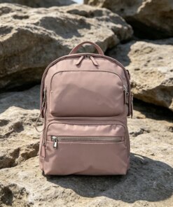 New Fashion Minimalist Lightweight Women Backpack, Casual Nylon Daily Commute Travel Shoulder Rucksack Bag